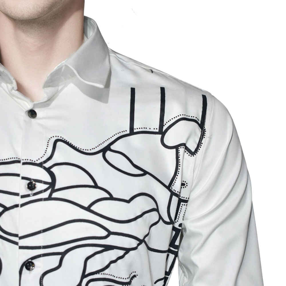 Versace White Premium Quality Shirt-4