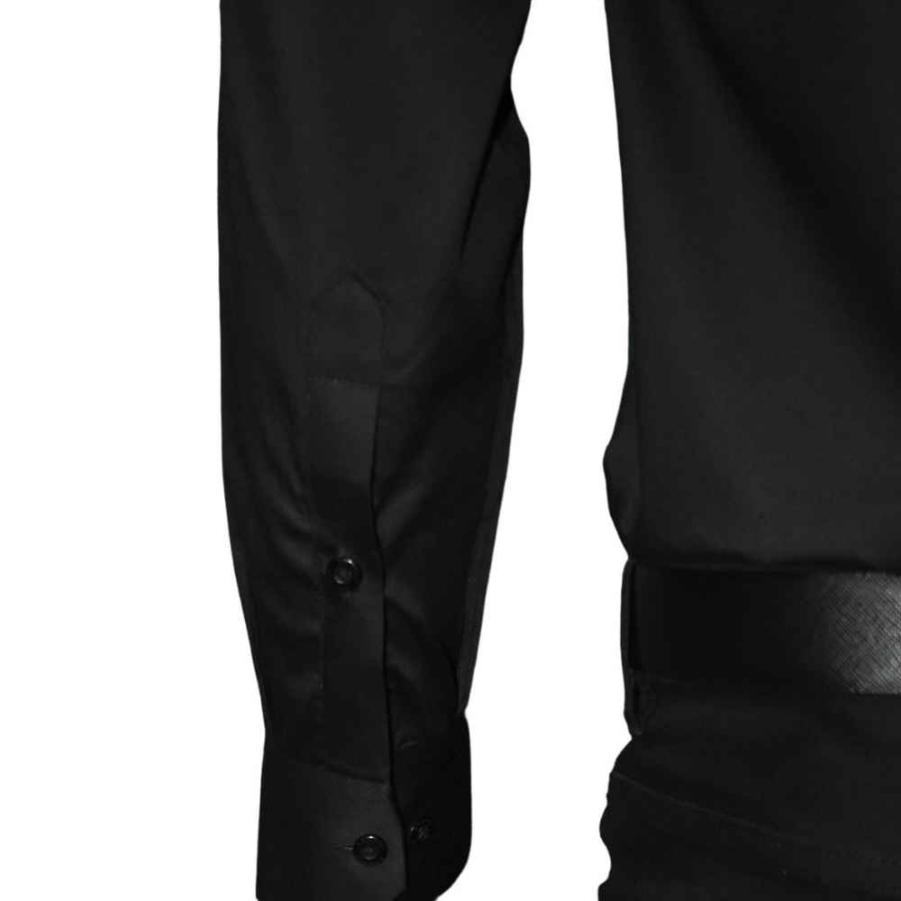 Armani Exchange Black Premium Quality Tuxedo Shirt-5