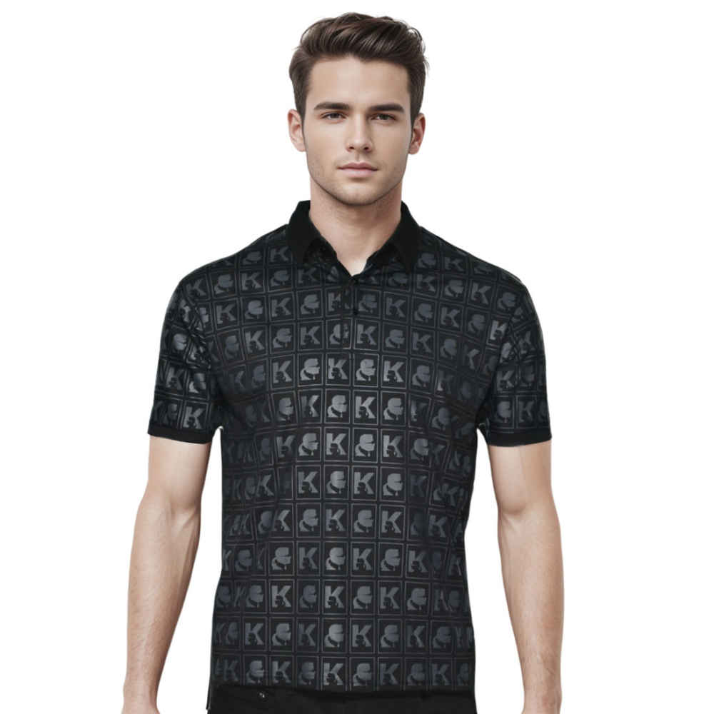 Karl Lagerfeld Black Premium Quality T-shirt-thumb-0