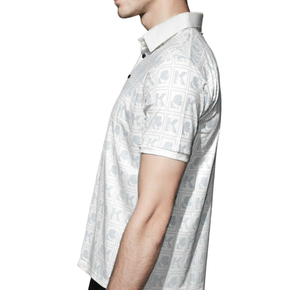 Karl Lagerfeld White Premium Quality T-shirt-2