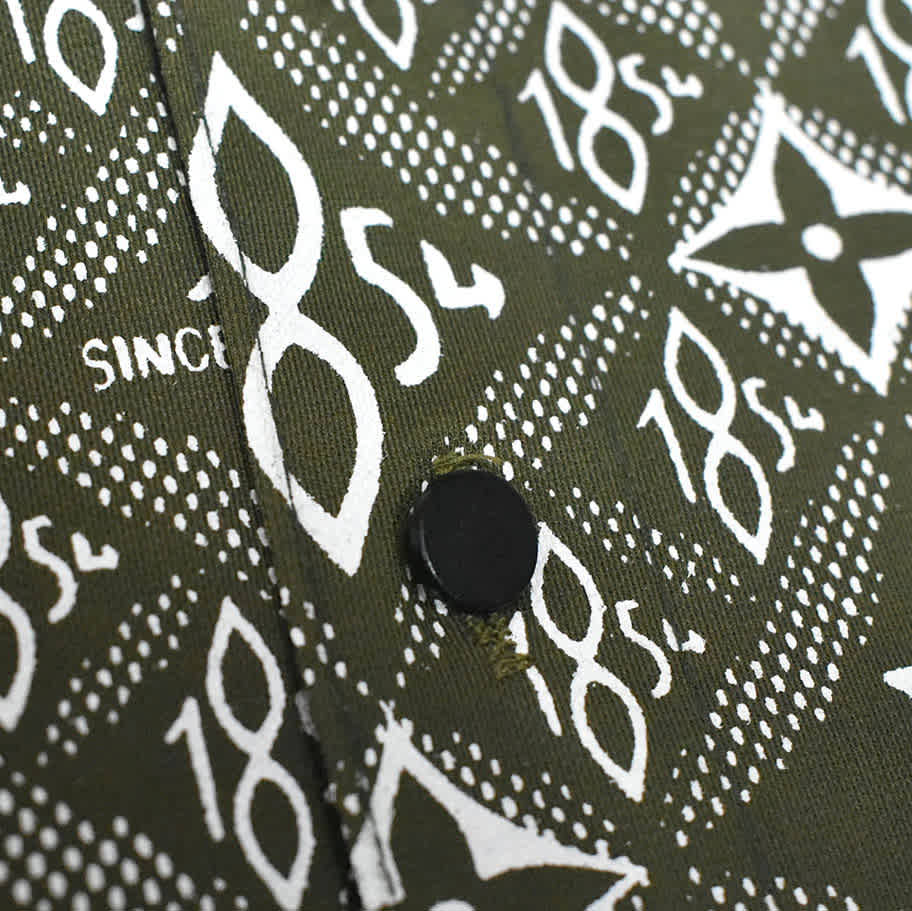 Louis Vuitton Green Premium Quality T-shirt-thumb-4