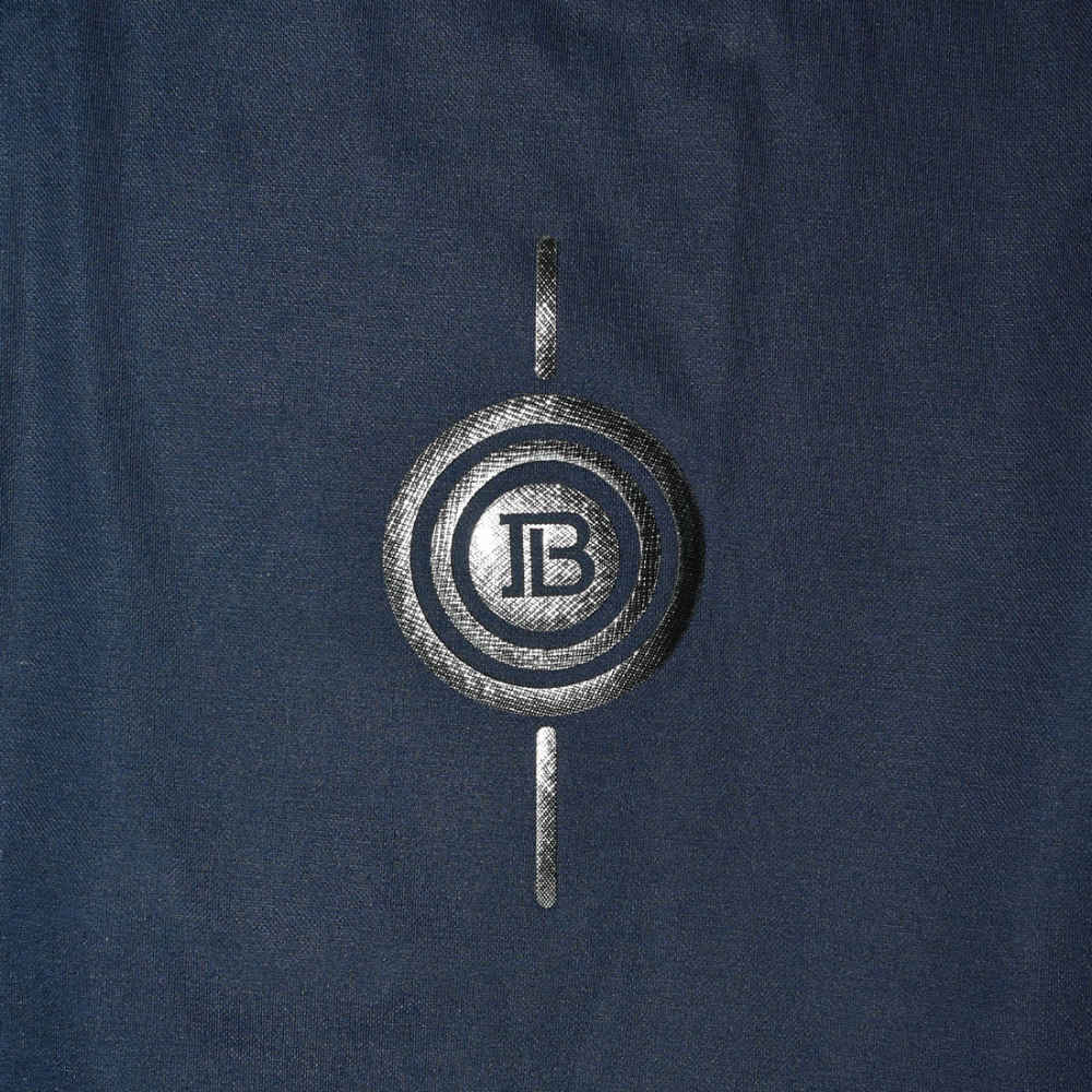 Balmain Blue Premium Quality T-shirt-thumb-4