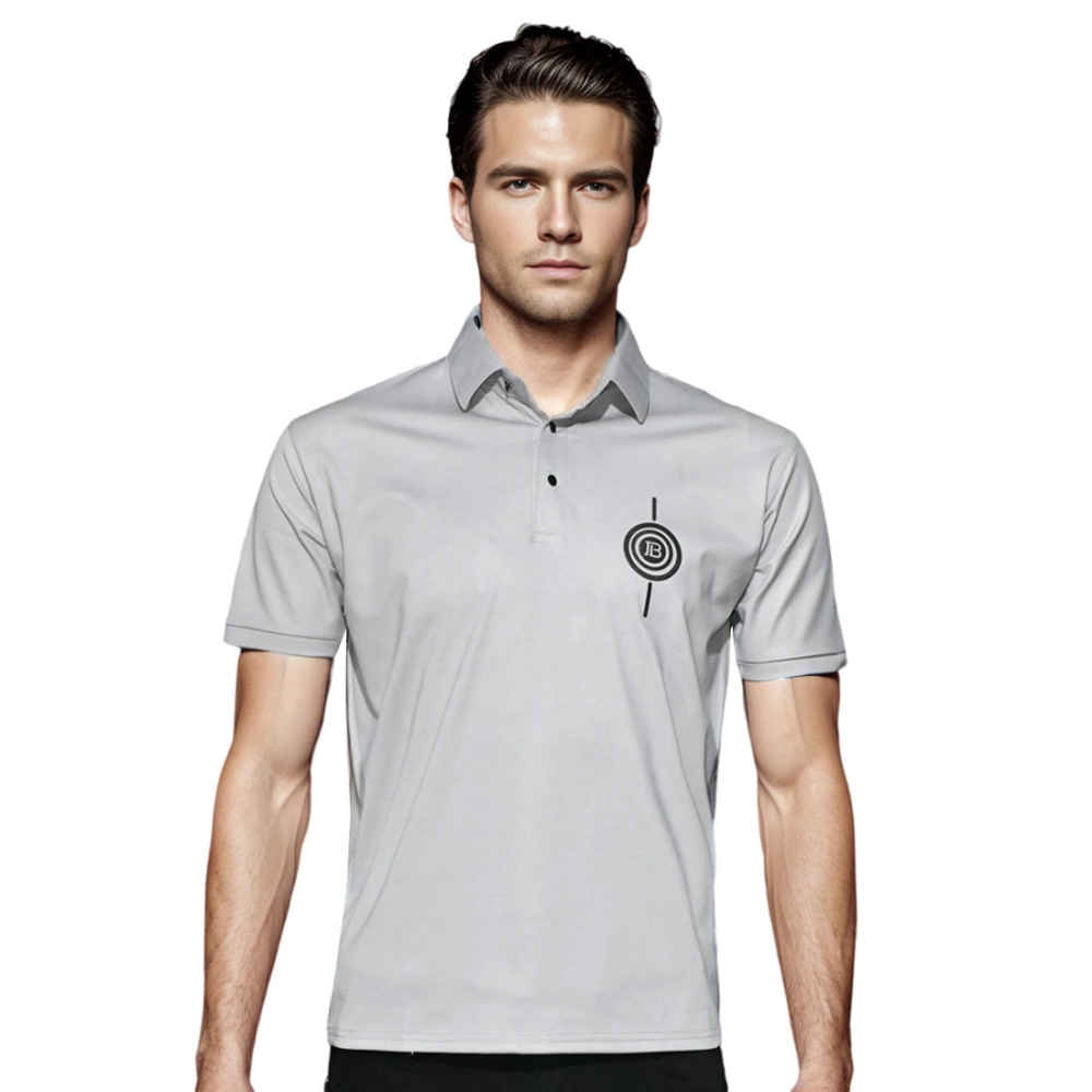 Balmain Grey Premium Quality T-shirt-thumb-0