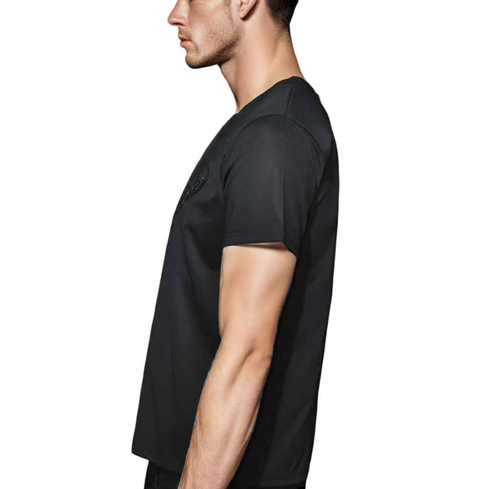 Prada Black Premium Quality T-shirt-thumb-2