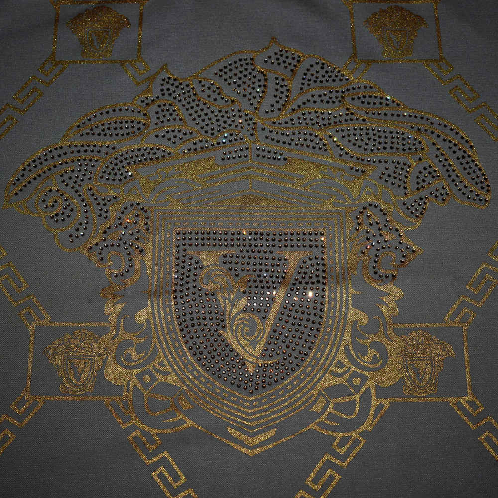 Versace Brown Premium Quality T-shirt-thumb-4