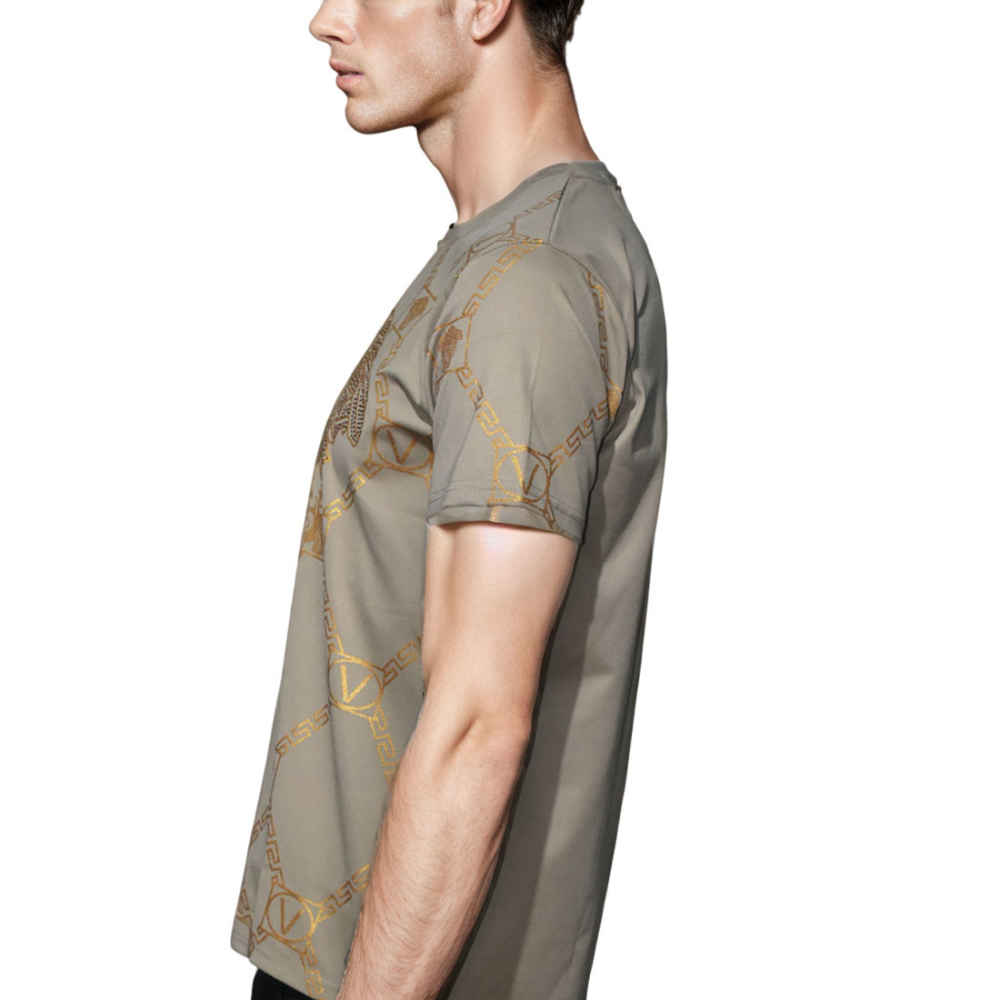 Versace Brown Premium Quality T-shirt-thumb-2