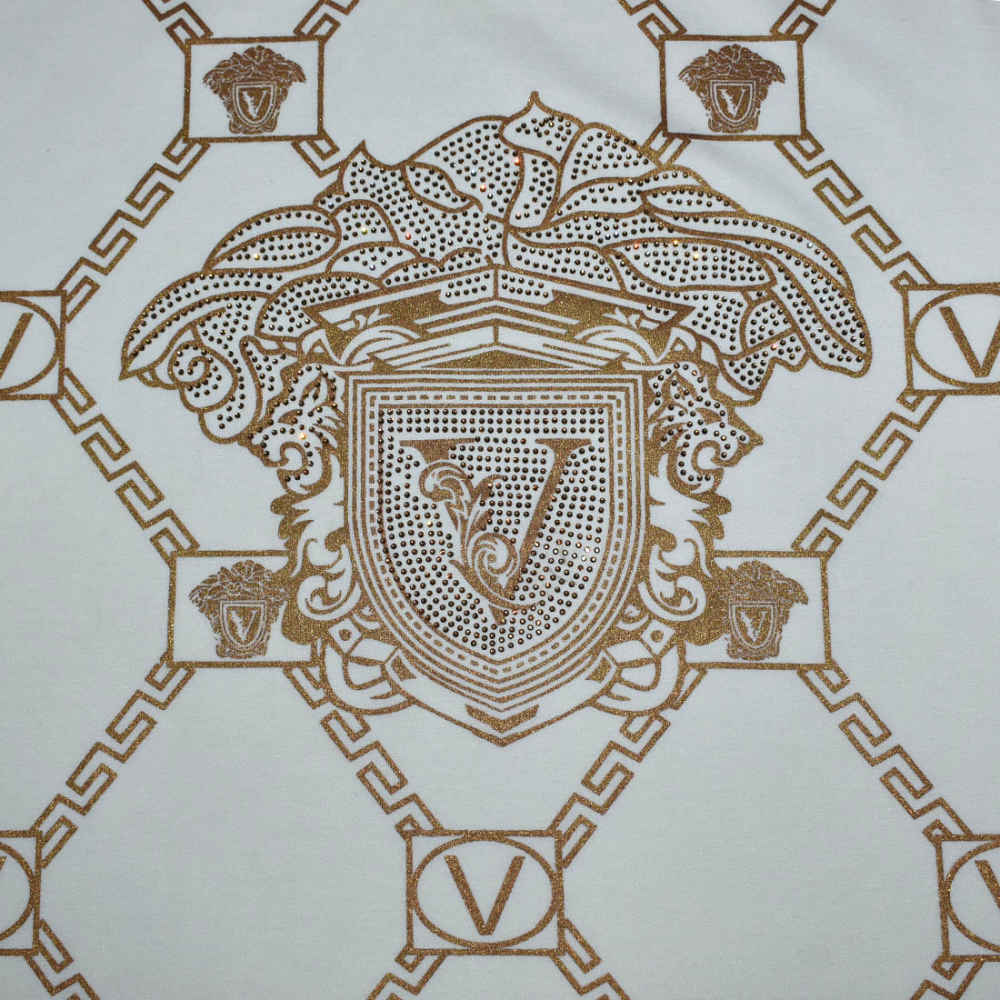 Versace White Premium Quality T-shirt-3