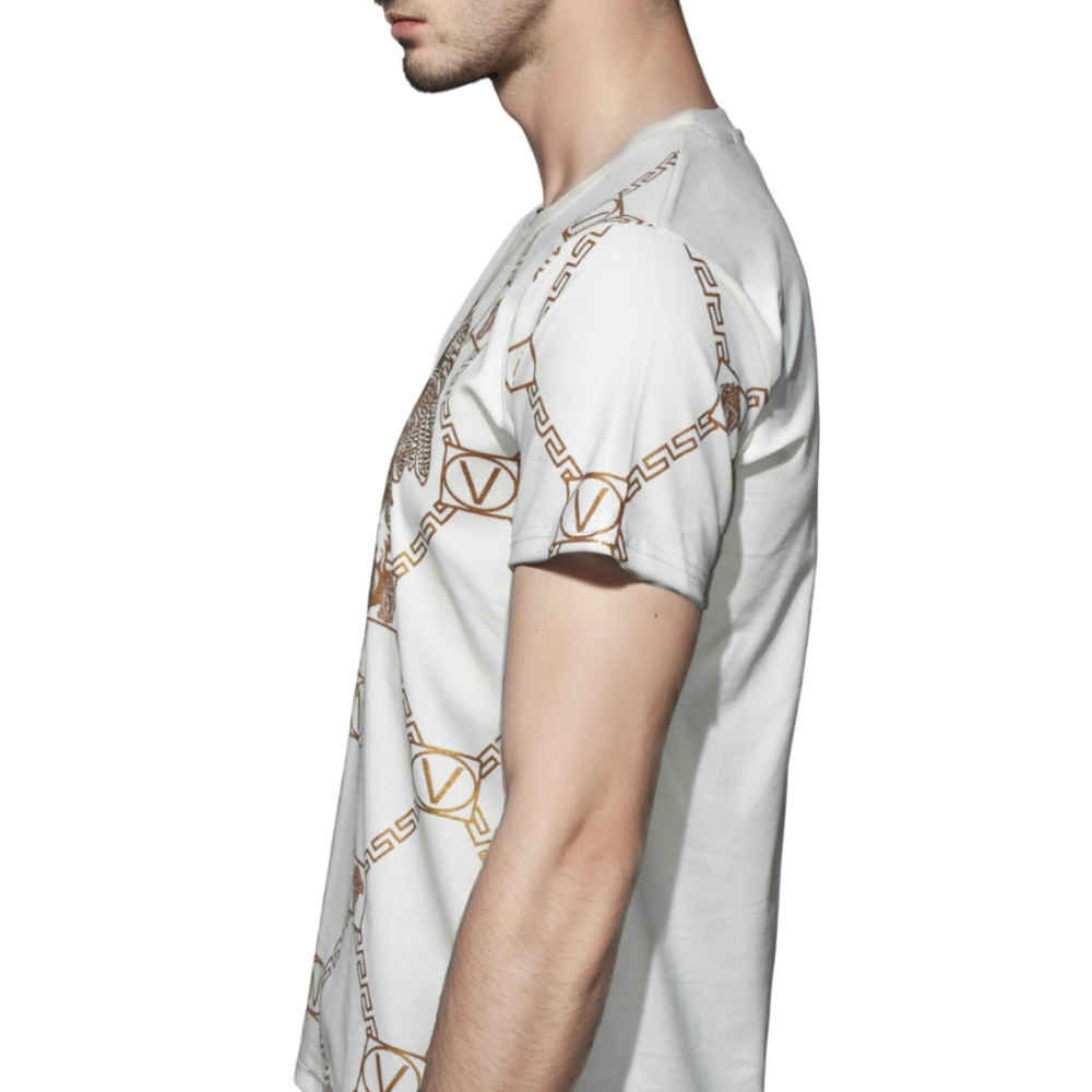 Versace White Premium Quality T-shirt-2