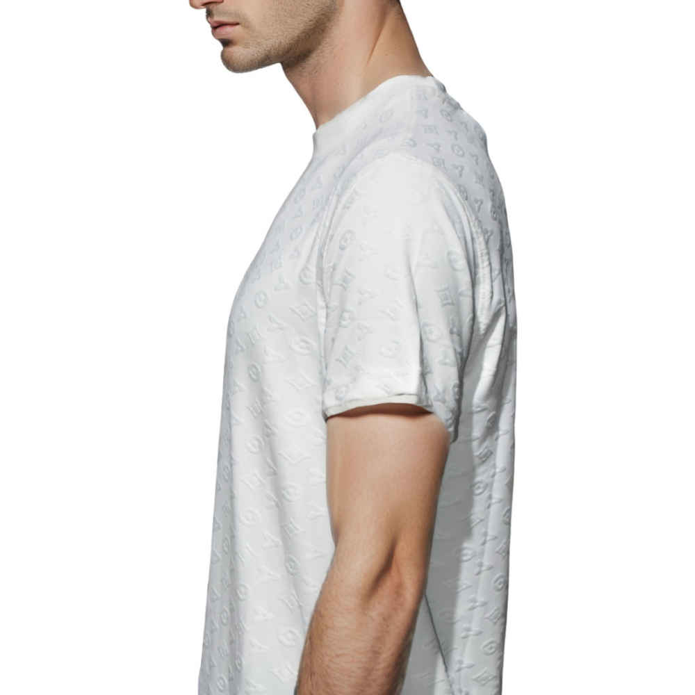 Louis Vuitton White Premium Quality Half Sleeve T-shirt-2