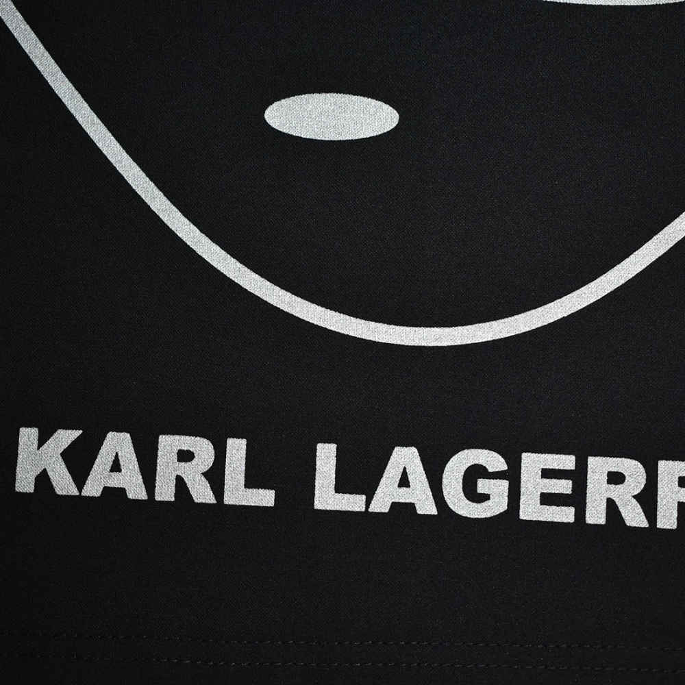 Karl Lagerfeld Black k-ikonik Premium T-shirt-3