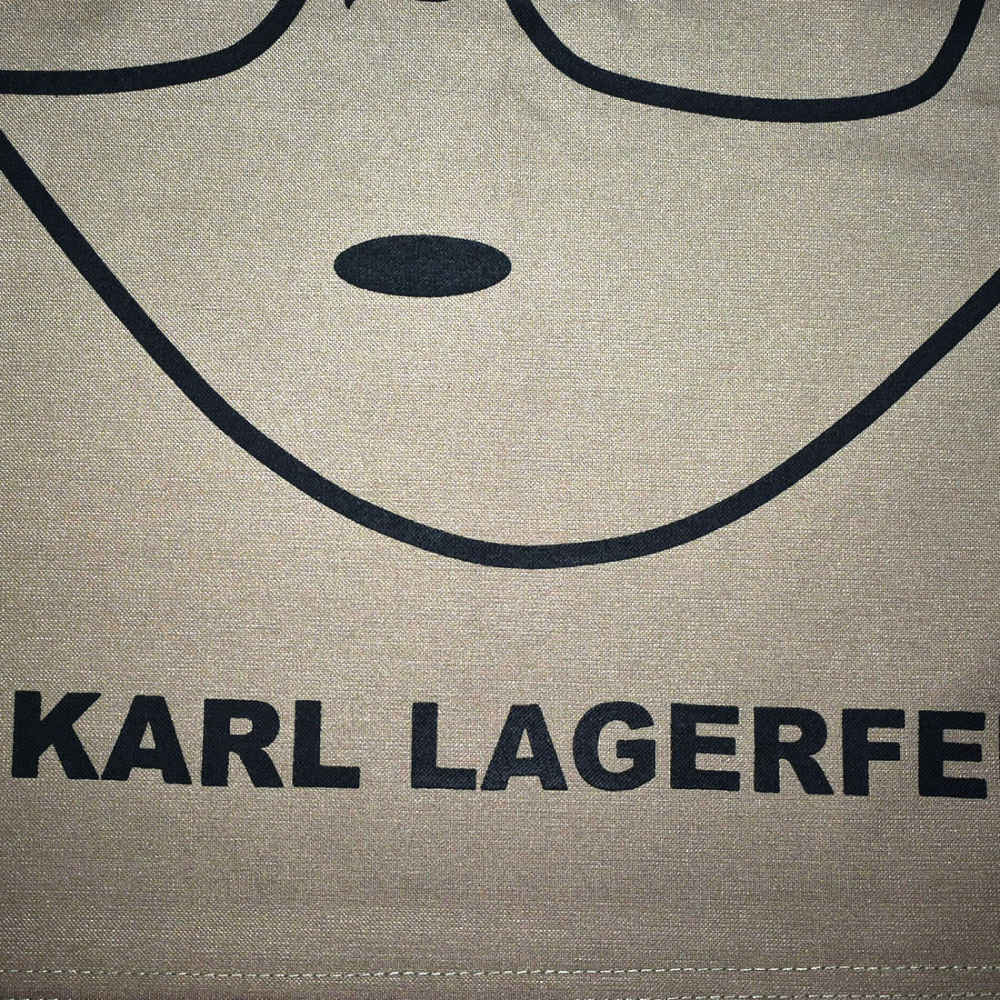 Karl Lagerfeld Brown k-ikonik Premium T-shirt-thumb-3