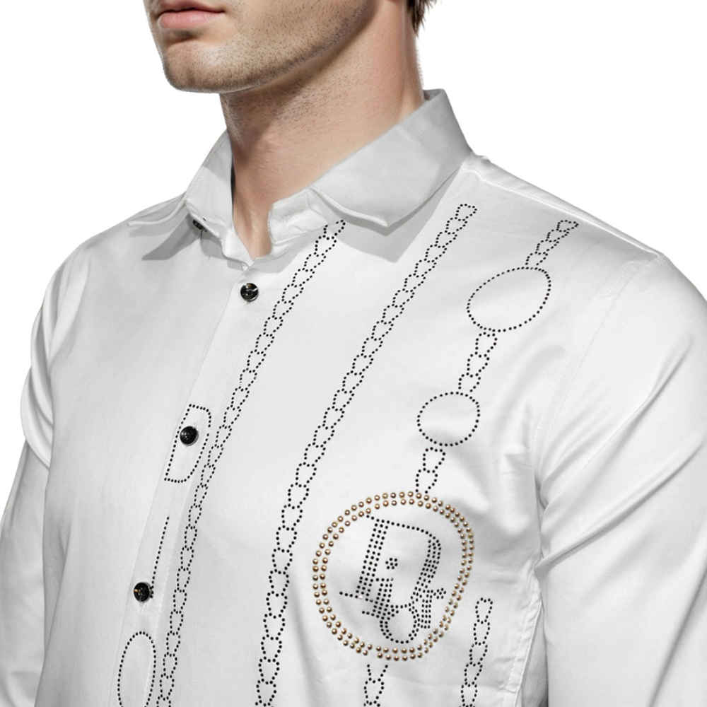 Dior White Premium Quality Shirt-thumb-2