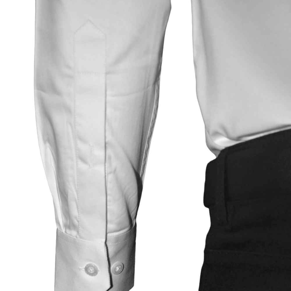 Armani Exchange White Premium Quality Tuxedo Shirt-5