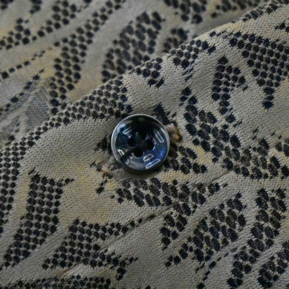 Gucci Brown Premium Floral Embroidered Shirt-thumb-4