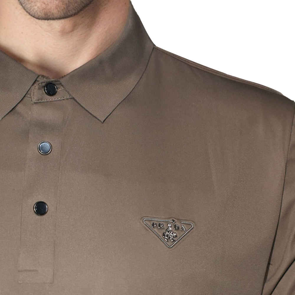 Prada Brown Premium Quality T-shirt-4