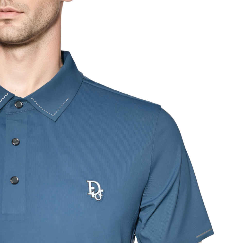 Christion Dior Blue Premium Quality T-shirt-4