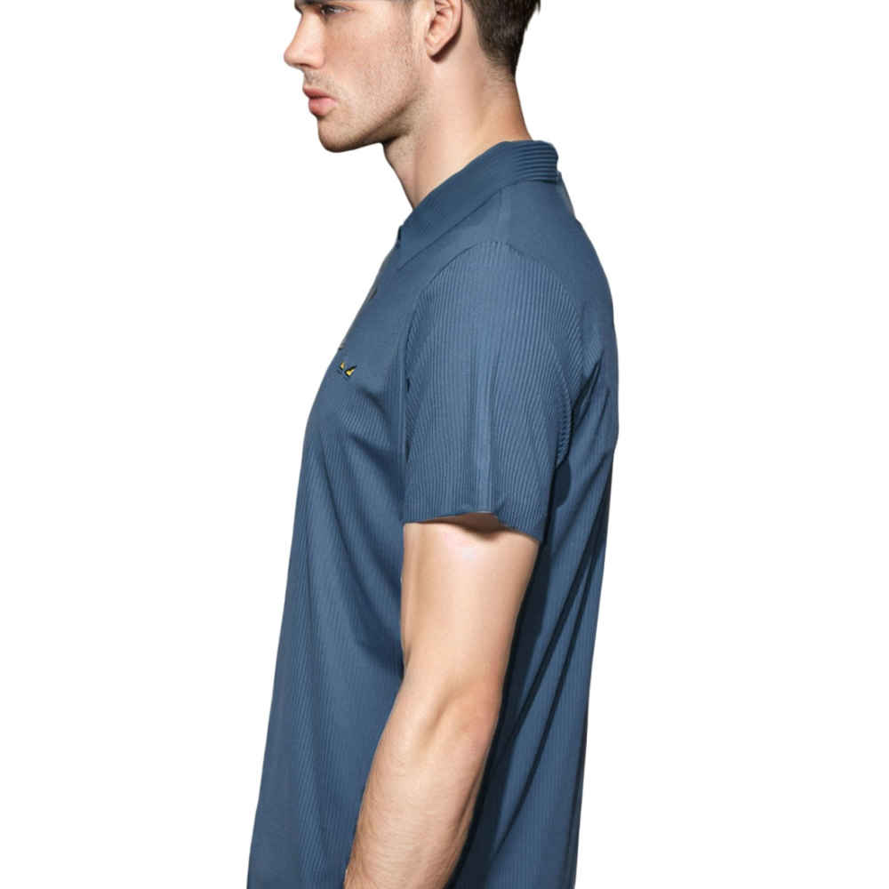 Fendi Blue Premium Quality Polo T-shirt-3