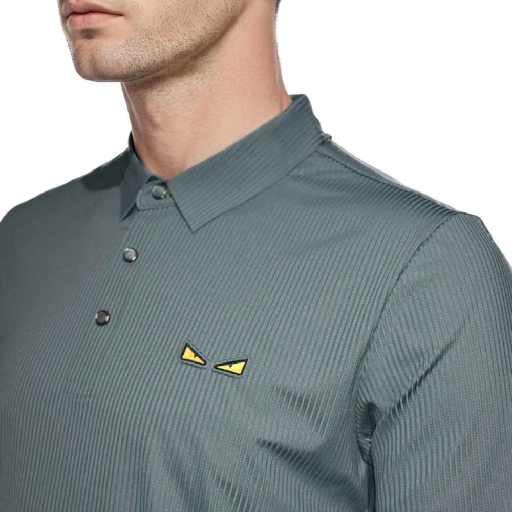 Fendi Green Premium Quality Polo T-shirt-thumb-2