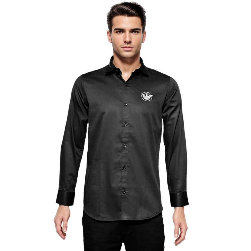 Giorgio Armani Black Premium Quality Shirt-thumb-6