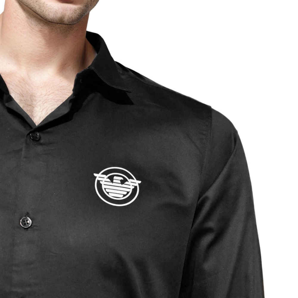 Giorgio Armani Black Premium Quality Shirt-thumb-4