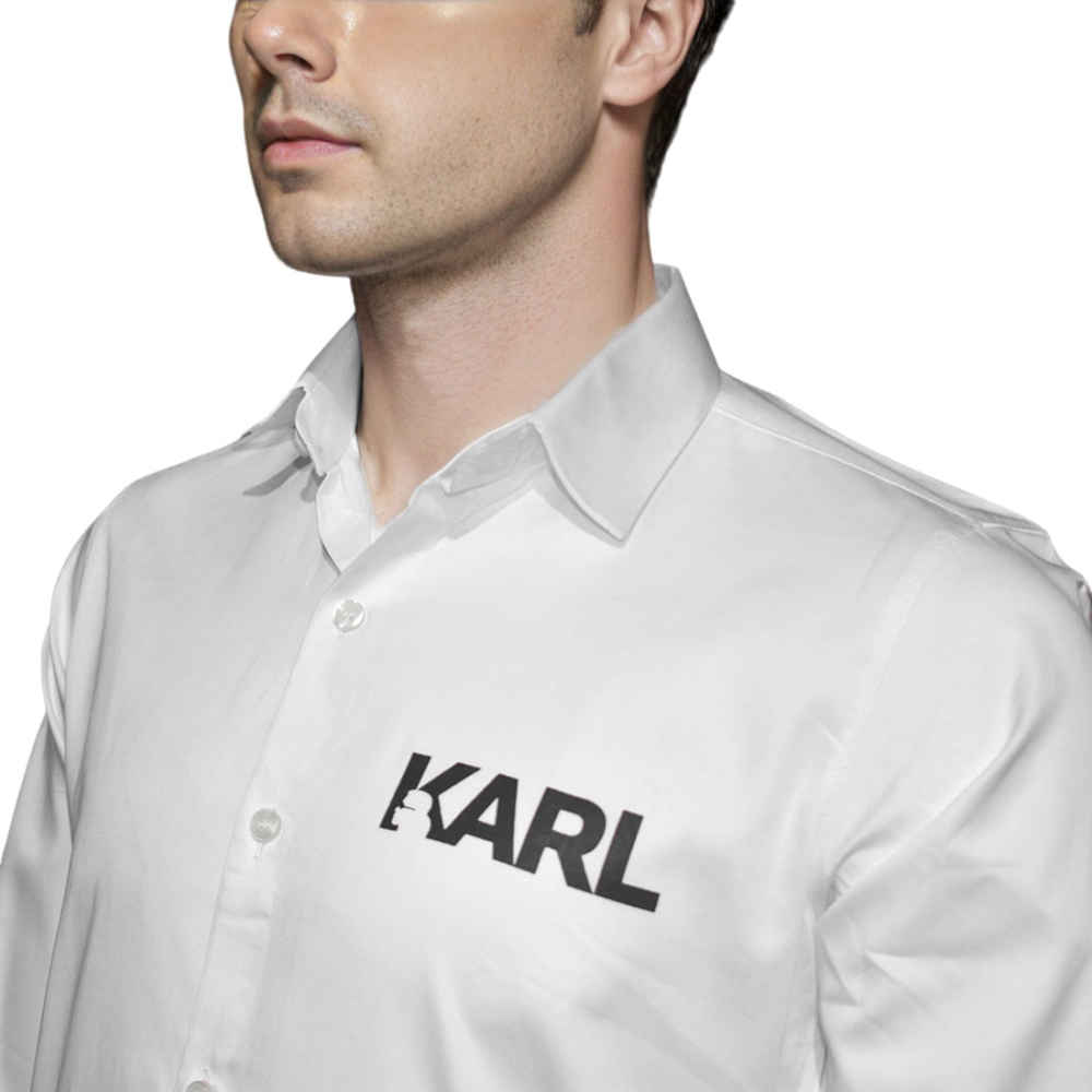 Karl Lagerfeld White Premium Quality Shirt-2