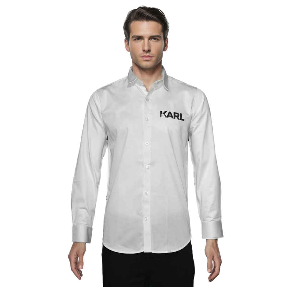 Karl Lagerfeld White Premium Quality Shirt-6