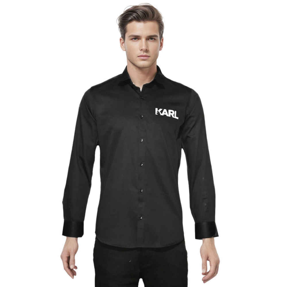 Karl Lagerfeld Black Premium Quality Shirt-6