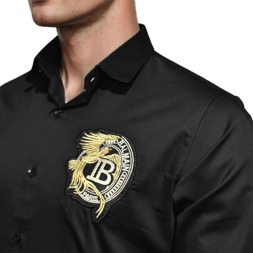 Balmain Black Premium Quality Shirt-2