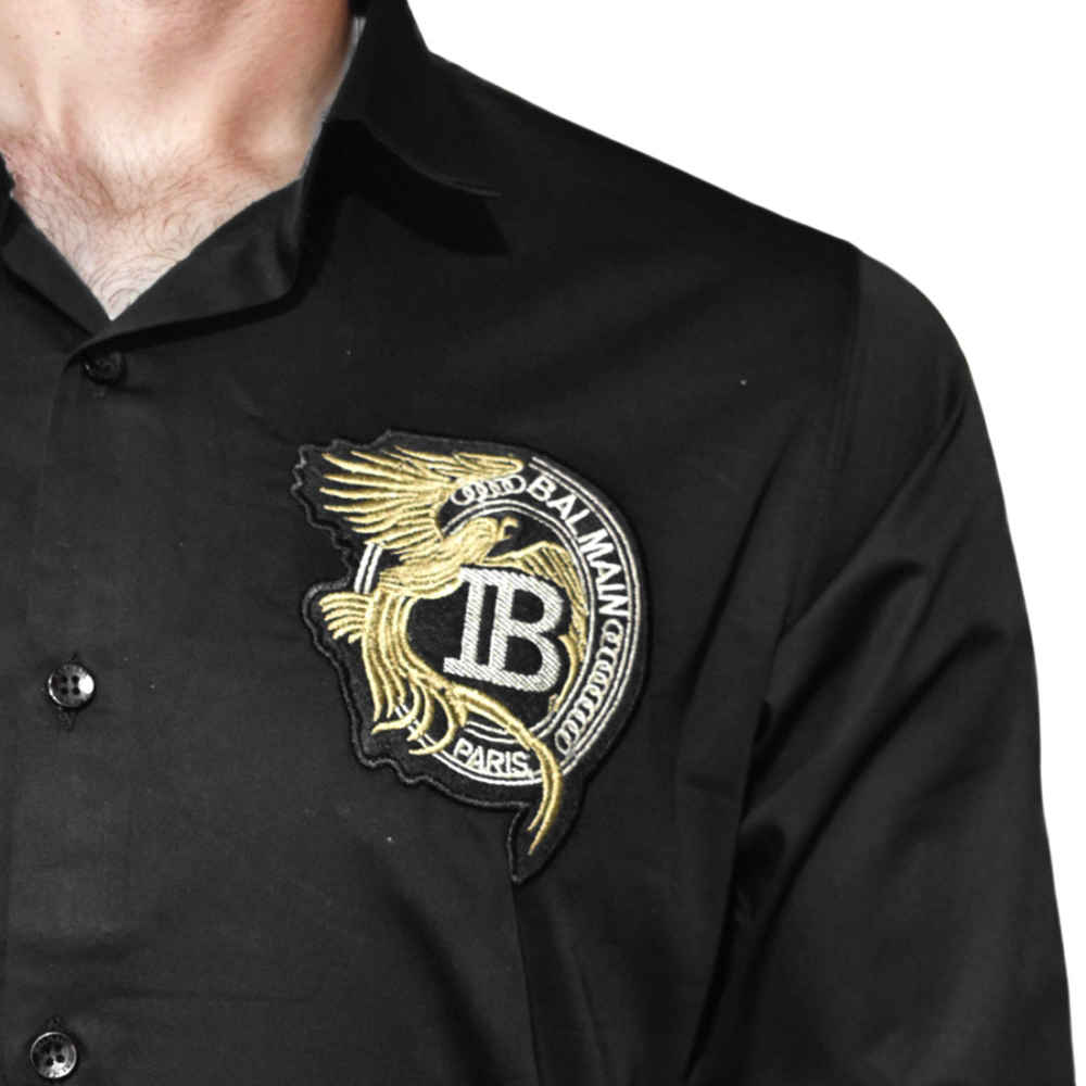Balmain Black Premium Quality Shirt-4