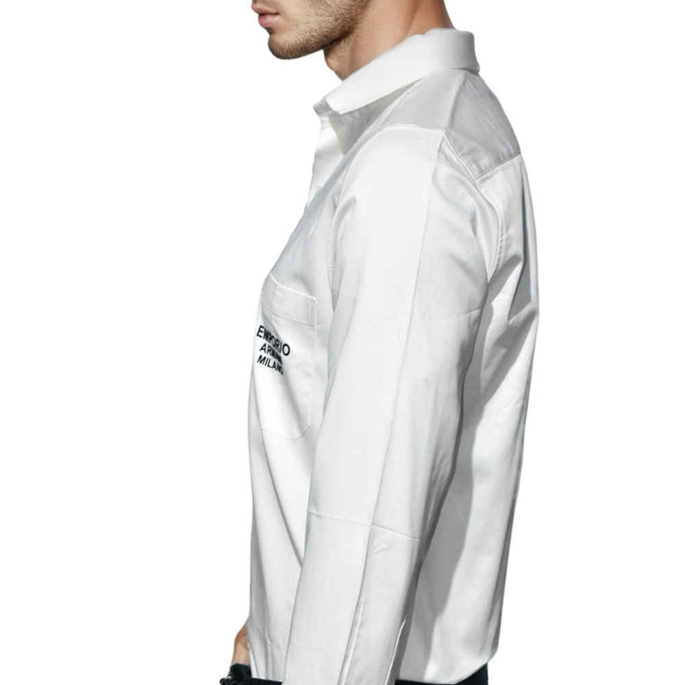 Emporio Armani White Premium Quality Shirt-3