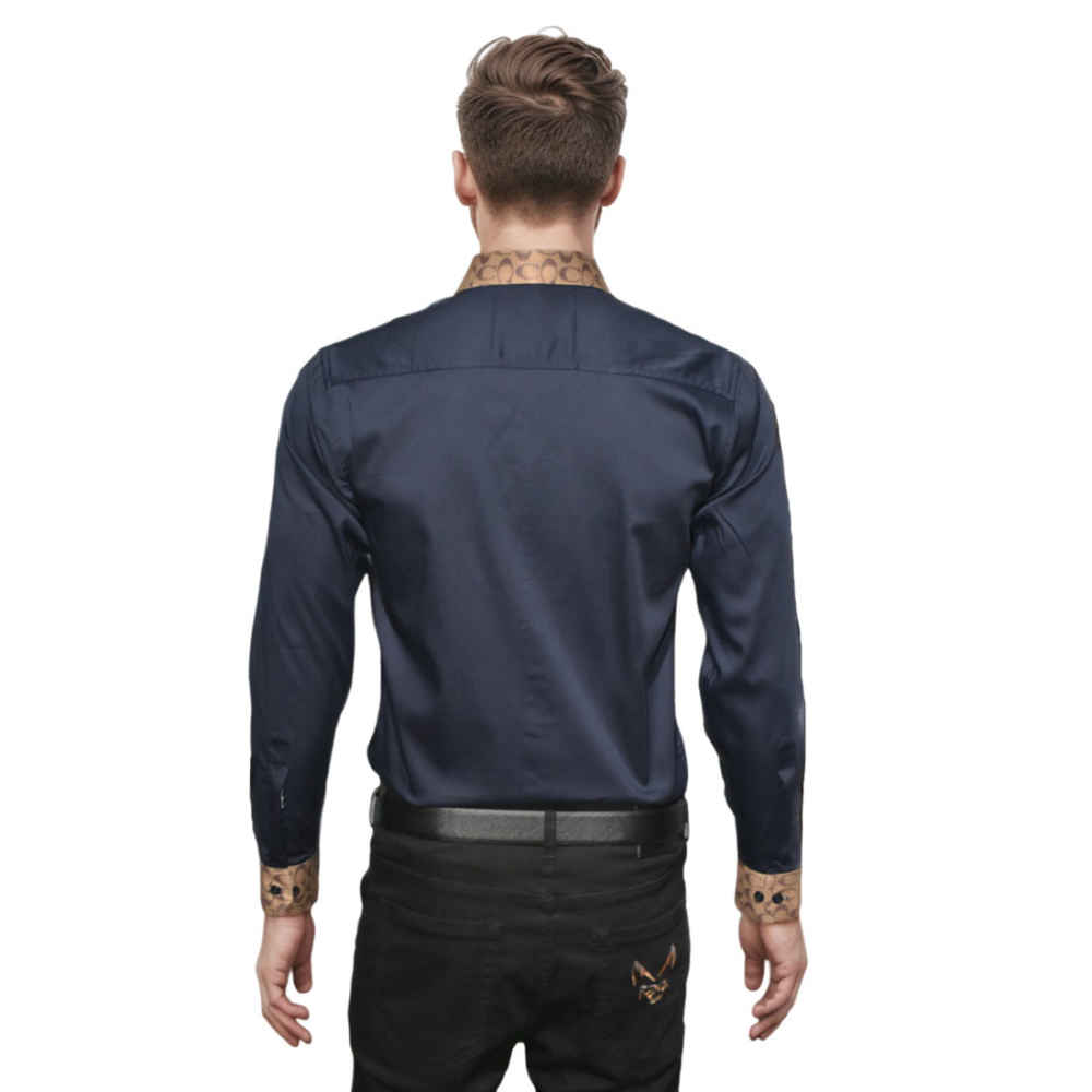 Coach Blue Premium Quality Shirt-thumb-1