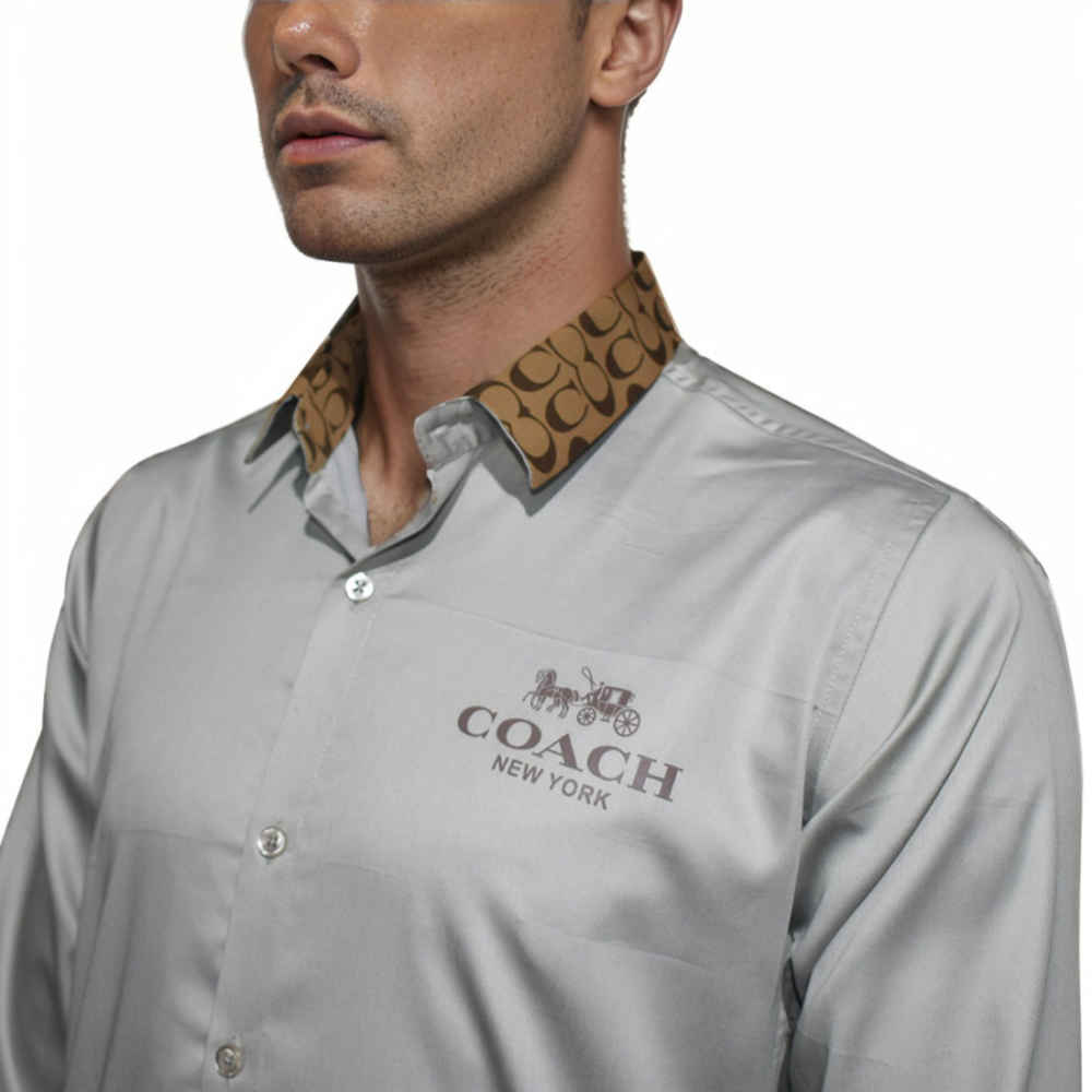 Coach Grey Premium Quality Shirt-2