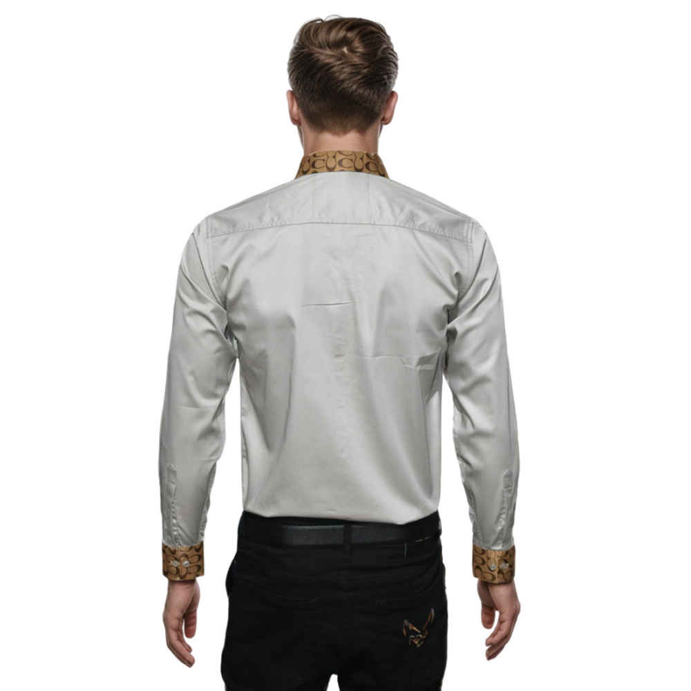 Coach Grey Premium Quality Shirt-1