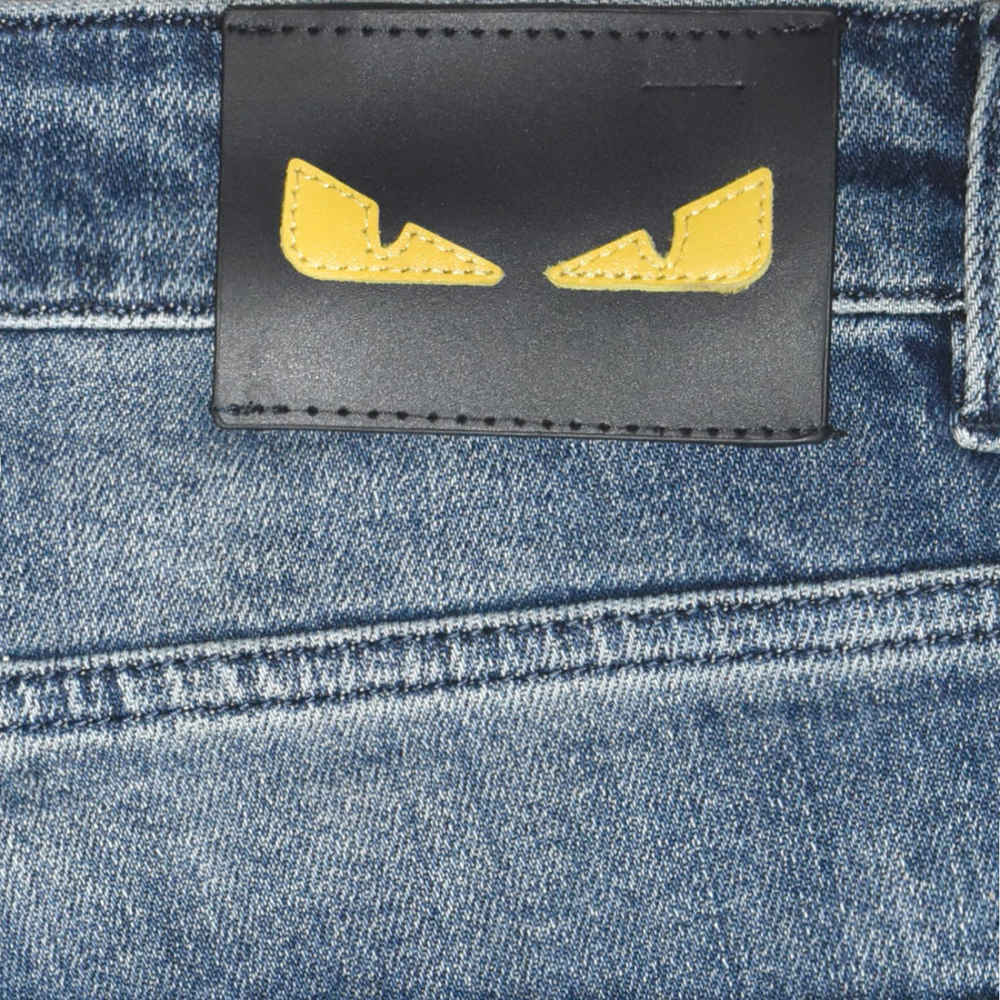 Fendi Blue Premium Quality Jeans-4