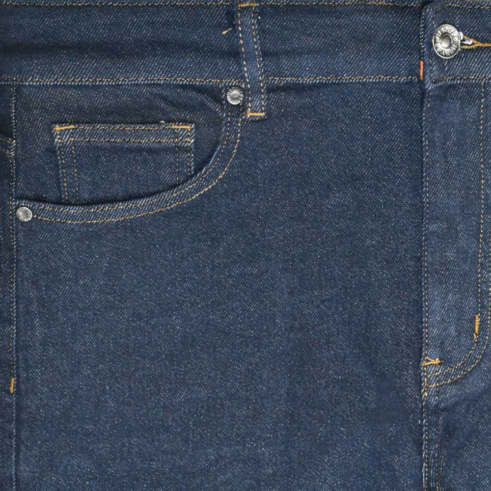Hermes Dark Blue Premium Quality Jeans-thumb-2