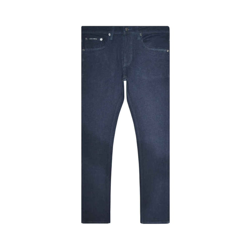Dolce & Gabbana Dark Blue Premium Denim Jeans-thumb-0