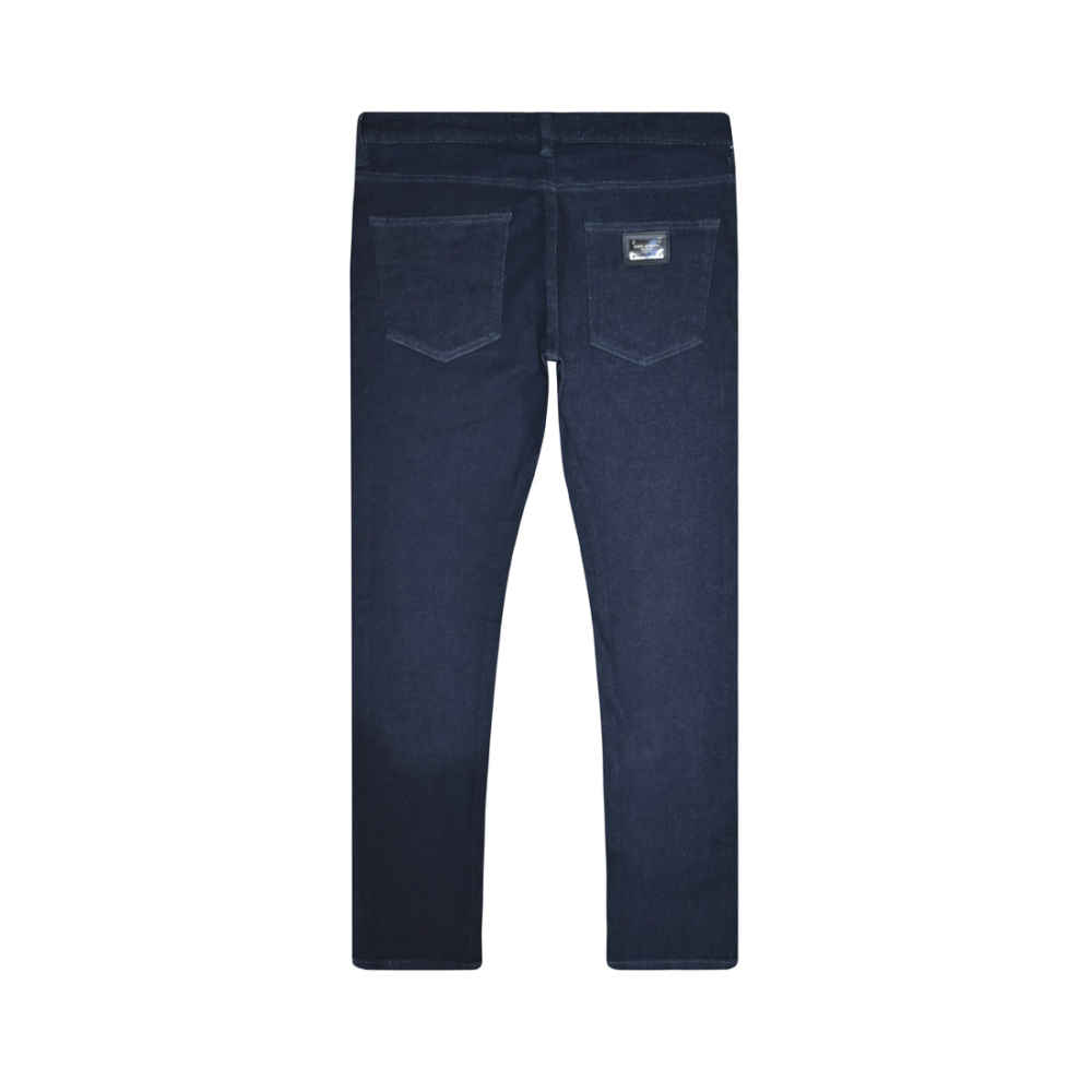 Dolce & Gabbana Dark Blue Premium Denim Jeans-thumb-5
