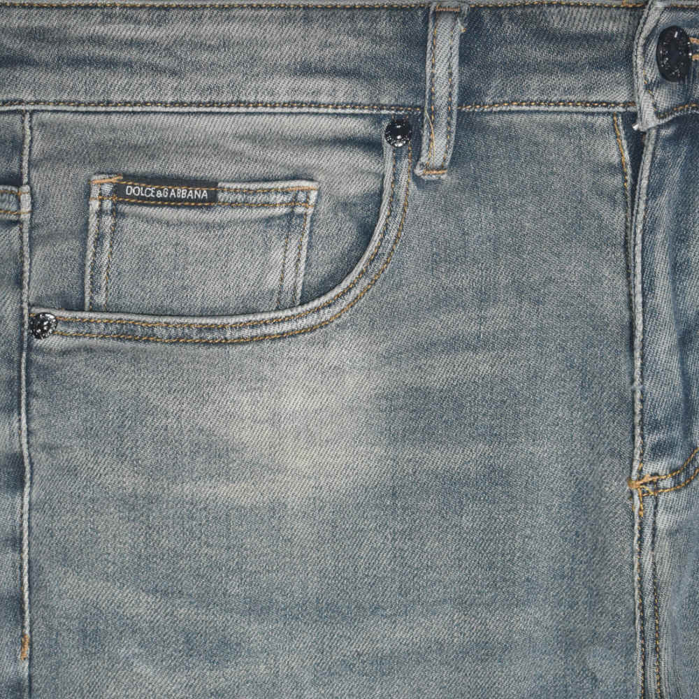 Dolce & Gabbana Grey Premium Quality Jeans-2