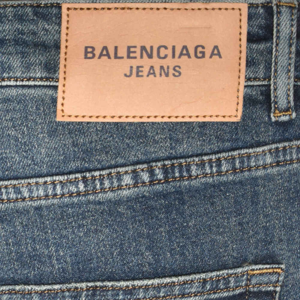 Balenciaga Blue Premium Quality Jeans-4