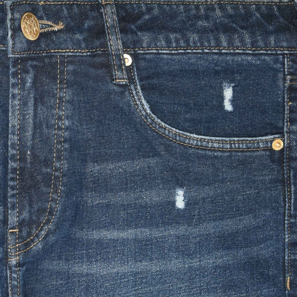 Hermes Dark Blue Premium Quality Jeans-1