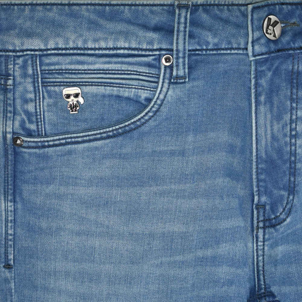 Karl Lagerfeld Light Blue Premium Quality Jeans-2