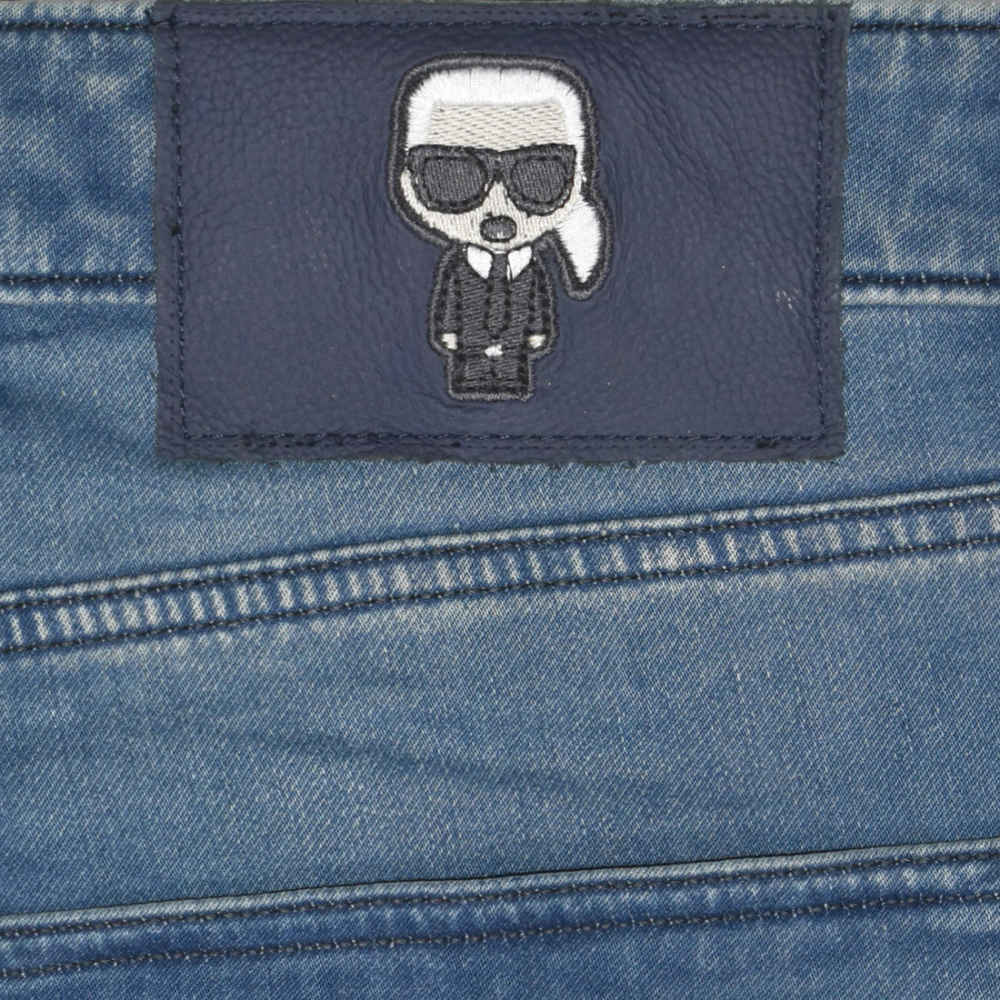 Karl Lagerfeld Light Blue Premium Quality Jeans-4