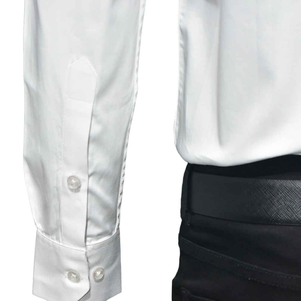 Balmain Embroidered White Premium Quality Shirt-5