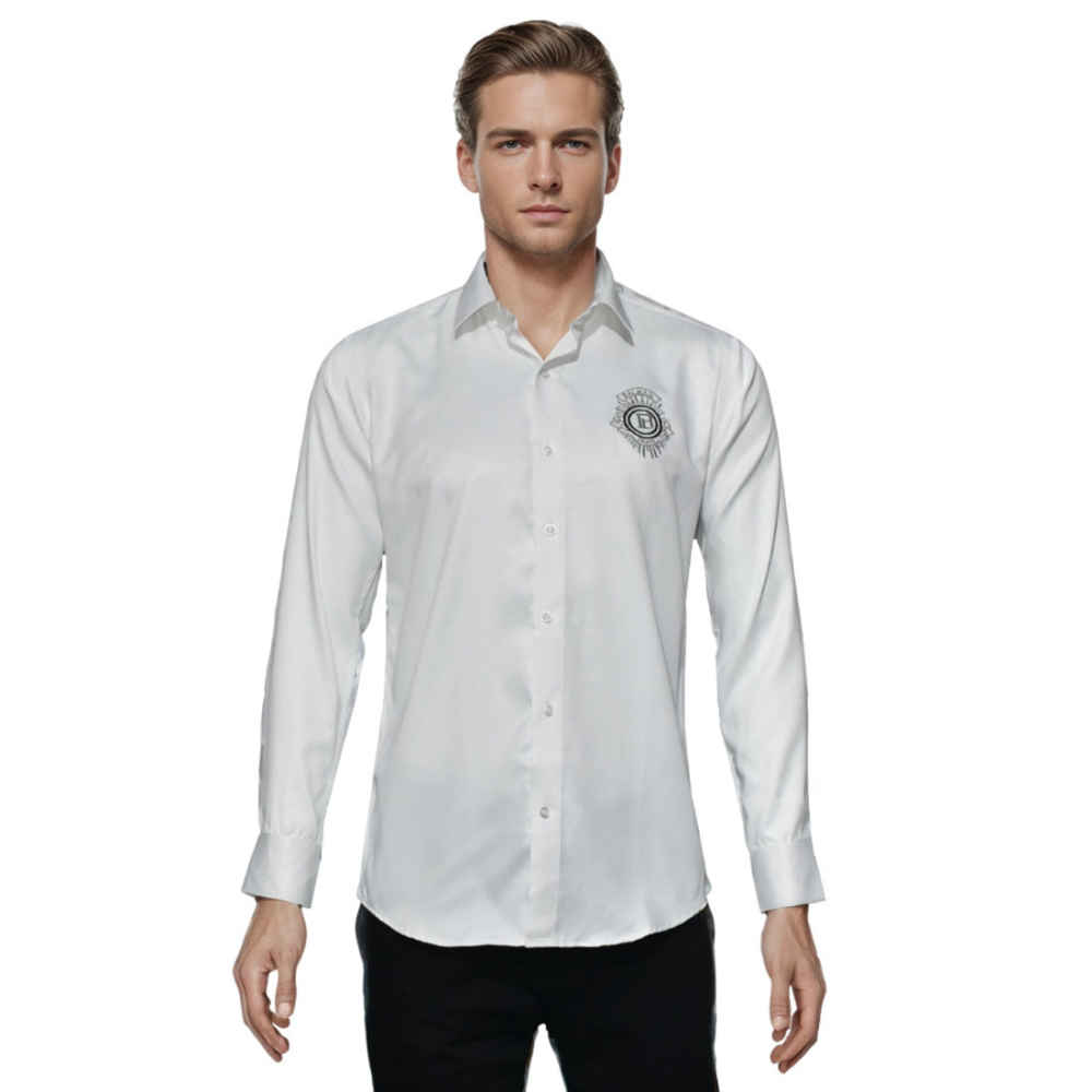 Balmain Embroidered White Premium Quality Shirt-6