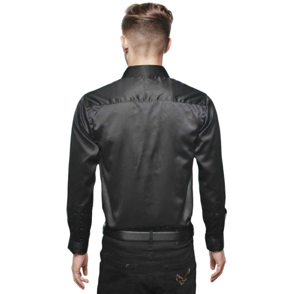 Balmain Embroidered Black Premium Quality Shirt-1