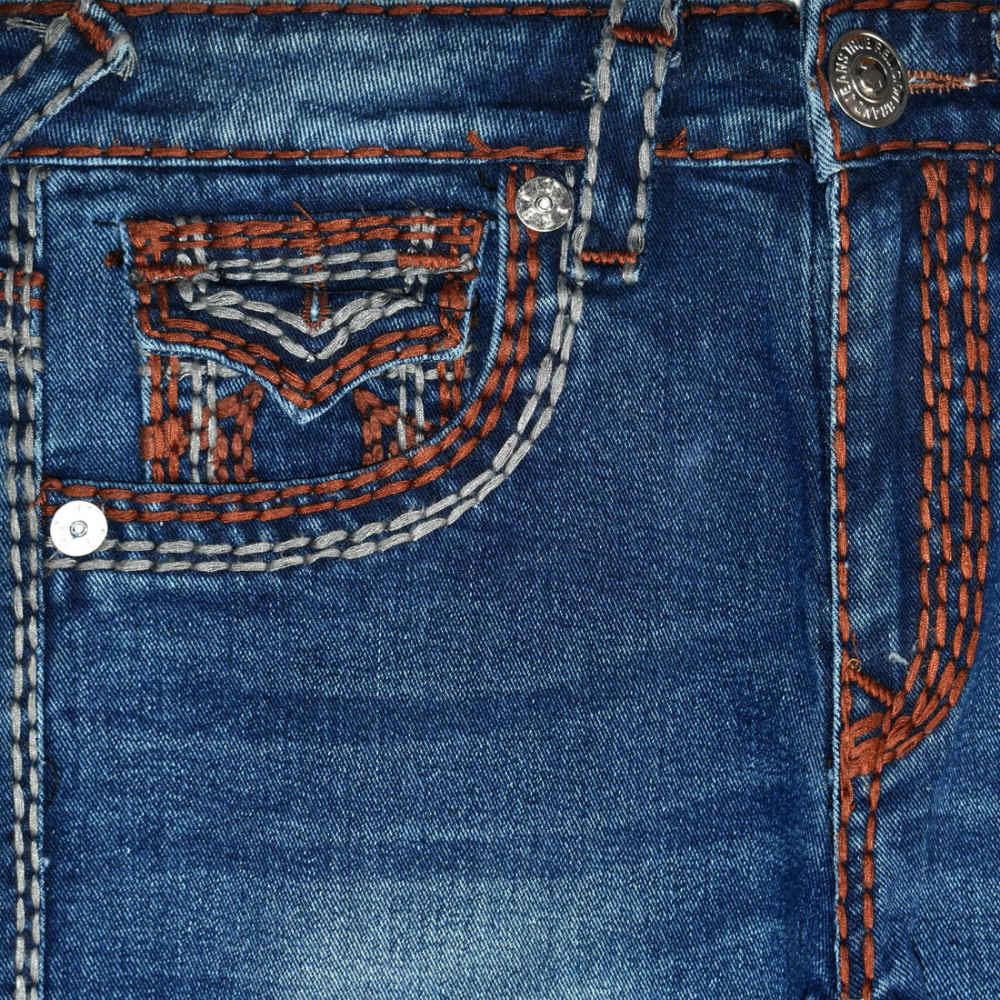 True Religion Dark Blue Premium Quality Jeans-thumb-2