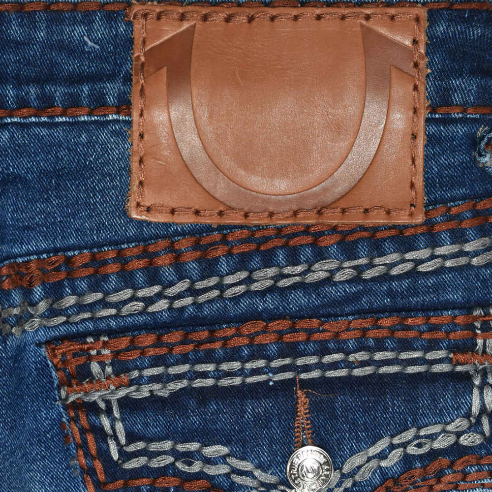 True Religion Dark Blue Premium Quality Jeans-thumb-4