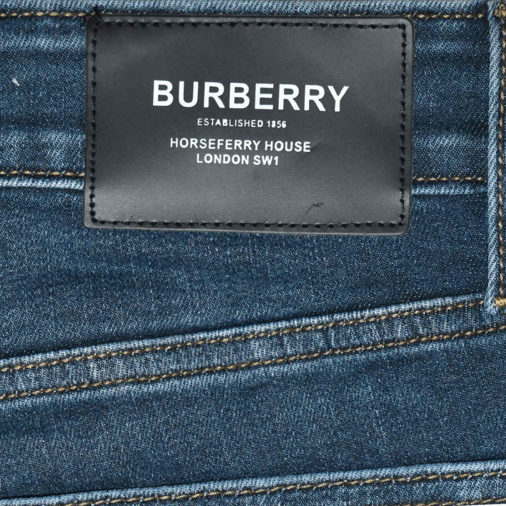 Burberry Light Blue Premium Quality Jeans-4