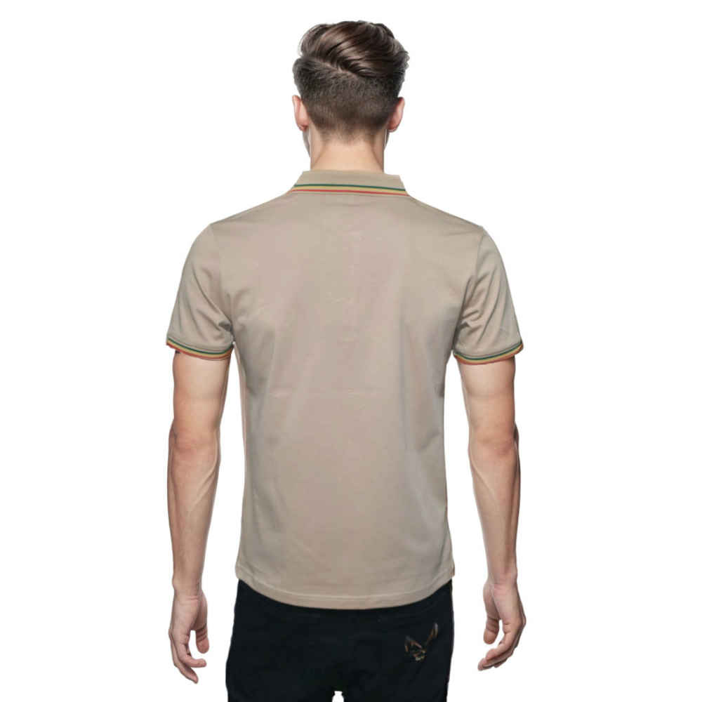 Gucci Embossed Logo Brown Premium Quality T-shirt-thumb-1