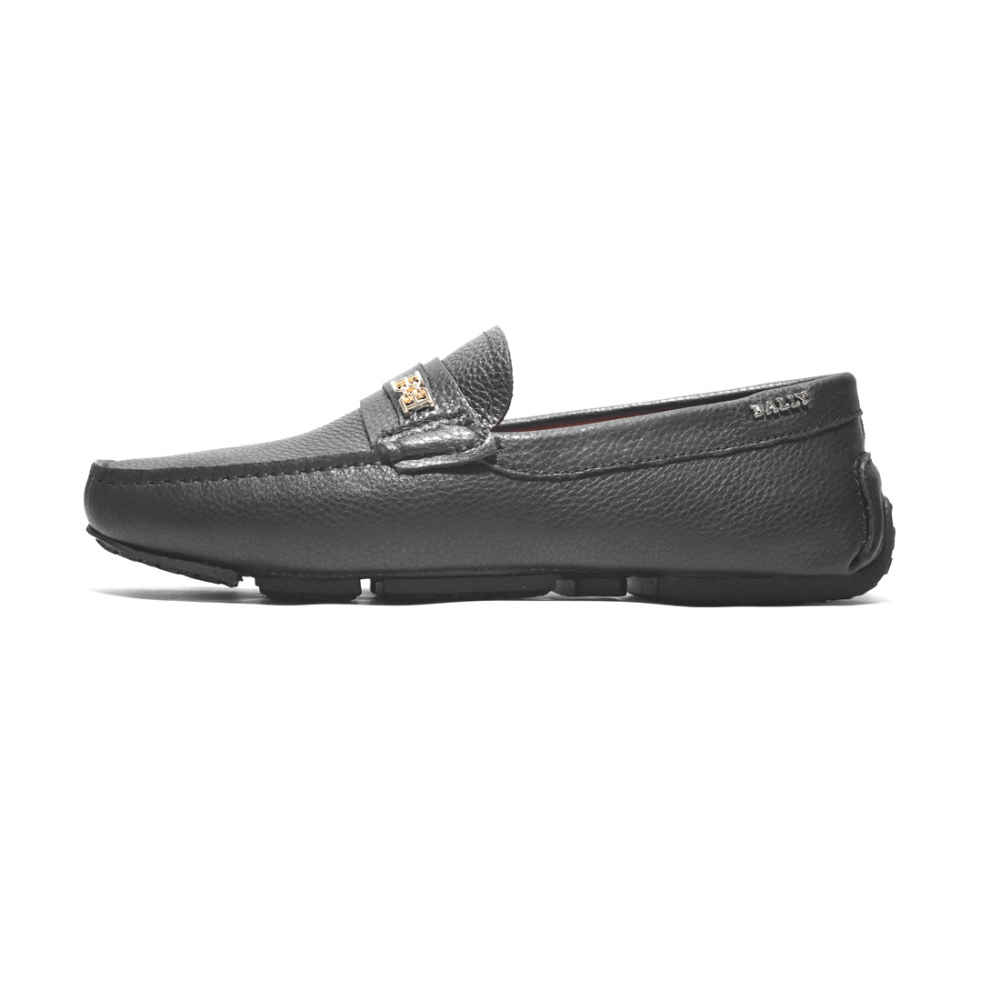 Bally Black Premium Quality Loafer-1